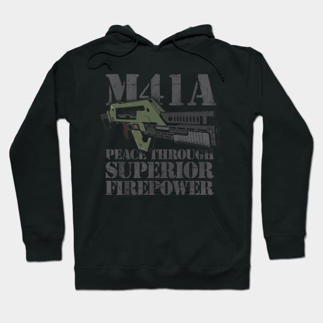 Superior Firepower Hoodie by TrulyMadlyGeekly